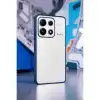 Xiaomi Poco X6 Pro Kılıf Razer Lensli Silikon - Gümüş