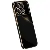 Xiaomi Poco X6 Pro Kılıf Volet Silikon - Siyah
