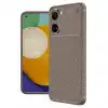 Xiaomi Poco X7 Pro Kılıf Auto Focus Karbon Kapak - Gri