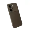 Xiaomi Poco X8 Pro Auto Focus Karbon Kapak - Kahverengi