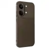 Xiaomi Poco X8 Pro Max Auto Focus Karbon Kapak - Kahverengi