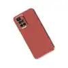 Xiaomi Redmi 10 2022 Kılıf Volet Silikon - Kırmızı
