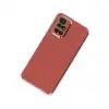 Xiaomi Redmi 10 2022 Kılıf Volet Silikon - Kırmızı