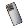 Xiaomi Redmi 10c Kılıf Liva Lens Silikon - Siyah