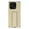 Xiaomi Redmi 10c Kılıf Mega Standlı Silikon - Gold
