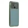Xiaomi Redmi 10c Kılıf Razer Lensli Silikon - Yeşil