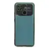 Xiaomi Redmi 10c Kılıf Razer Lensli Silikon - Yeşil