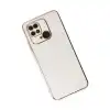 Xiaomi Redmi 10c Kılıf Volet Silikon - Beyaz