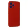 Xiaomi Redmi 12 Kılıf First Silikon - Kırmızı