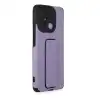 Xiaomi Redmi 12c Kılıf Mega Standlı Silikon - Lila