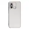 Xiaomi Redmi 12c Kılıf Volet Silikon - Beyaz