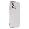 Xiaomi Redmi 12c Kılıf Volet Silikon - Beyaz