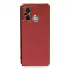 Xiaomi Redmi 12c Kılıf Volet Silikon - Kırmızı