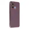Xiaomi Redmi 12c Kılıf Volet Silikon - Mor