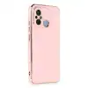 Xiaomi Redmi 12c Kılıf Volet Silikon - Pembe