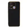 Xiaomi Redmi 12c Kılıf Volet Silikon - Siyah