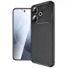 Xiaomi Redmi 13 4g Kılıf Auto Focus Karbon Kapak - Siyah