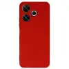 Xiaomi Redmi 13 4g Kılıf First Silikon - Kırmızı