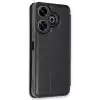 Xiaomi Redmi 13 4g Kılıf Flip Cover - Siyah