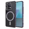Xiaomi Redmi 13c Joke Simli Magneticsafe Kılıf - Derin Mor