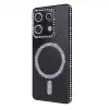 Xiaomi Redmi 13c Joke Simli Magneticsafe Kılıf - Derin Mor