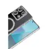 Xiaomi Redmi 13c Joke Simli Magneticsafe Kılıf - Gümüş