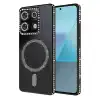 Xiaomi Redmi 13c Joke Simli Magneticsafe Kılıf - Siyah