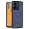 Xiaomi Redmi 13c Kılıf Aras Deri Kapak - Lacivert