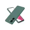Xiaomi Redmi 13c Kılıf First Silikon - Koyu Yeşil