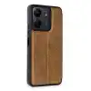 Xiaomi Redmi 13c Kılıf Flip Cover - Taba