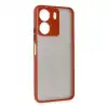 Xiaomi Redmi 13c Kılıf Montreal Silikon Kapak - Kırmızı