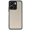 Xiaomi Redmi 13c Kılıf Montreal Silikon Kapak - Siyah