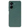 Xiaomi Redmi 13c Kılıf Petek Silikon Kapak - Koyu Yeşil
