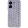 Xiaomi Redmi 13c Kılıf Petek Silikon Kapak - Lila