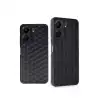Xiaomi Redmi 13c Kılıf Petek Silikon Kapak - Siyah