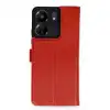 Xiaomi Redmi 13c Kılıf Trend S Plus Kapaklı Kılıf - Kırmızı