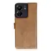 Xiaomi Redmi 13c Kılıf Trend S Plus Kapaklı Kılıf - Taba