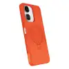 Xiaomi Redmi 13c Regal Magsafe Standlı Kapak - Turuncu