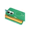 Xiaomi Redmi 13c Regal Magsafe Standlı Kapak - Yeşil