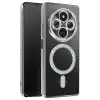 Xiaomi Redmi 14c Joke Simli Magneticsafe Kılıf - Gümüş