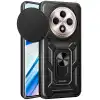 Xiaomi Redmi 14c Kılıf Pars Lens Yüzüklü Silikon - Siyah