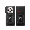 Xiaomi Redmi 14c Kılıf Pars Lens Yüzüklü Silikon - Siyah