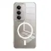 Xiaomi Redmi 15 4g Combo Sert Şeffaf Magsafe Kapak - Şeffaf