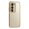 Xiaomi Redmi 15 4g Razer Lensli Silikon - Gold