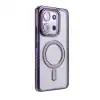 Xiaomi Redmi 15c 4g Joke Simli Magneticsafe Kılıf - Derin Mor