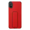 Xiaomi Redmi 9a Kılıf Mega Standlı Silikon - Kırmızı