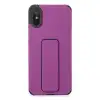 Xiaomi Redmi 9a Kılıf Mega Standlı Silikon - Mor