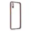 Xiaomi Redmi 9a Kılıf Miami Şeffaf Silikon - Açık Mor