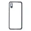 Xiaomi Redmi 9a Kılıf Miami Şeffaf Silikon - Gri