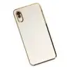 Xiaomi Redmi 9a Kılıf Volet Silikon - Beyaz